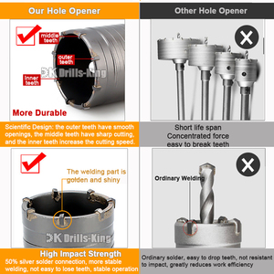 Scie cloche pour béton SDS MAX Marteau rotatif à pointe de carbure - Product Image 2