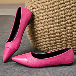 <span class=keywords><strong>Ballerine</strong></span> da donna in tinta elegante Patchwork leggere in Sole morbido con <span class=keywords><strong>punta</strong></span> chiusa <span class=keywords><strong>a</strong></span> <span class=keywords><strong>punta</strong></span> per l'estate - Product Image 4