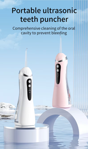 Irrigador Bucal Portátil con Hilo Dental, Tanque de Gran Capacidad, Limpiador de Dientes USB para Viajes y Hogar - Product Image 2