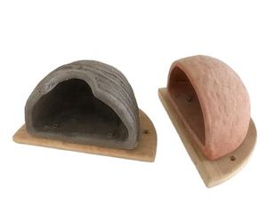 Bacs à oiseaux décoratives en bois pour les oiseaux, design moderne, nid d'oiseau, nid d'oiseau, maison - Product Image 3