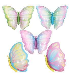 Globo de Aluminio con Forma de Mariposa en Color Pastel para Decoración de Bodas, Jardines y Fiestas de Cumpleaños - Product Image 1