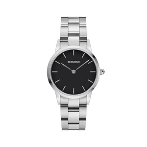 Montre à quartz élégante en acier inoxydable pour femmes, bracelet ultra-fin, montre-bracelet féminine - Product Image 3