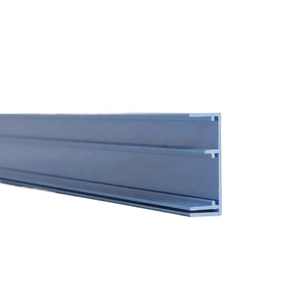 Profils de porte coulissante en PVC plastique personnalisés pour hôpitaux et conception de fenêtres - Design de bâtiment moderne durable et écologique - Product Image 2