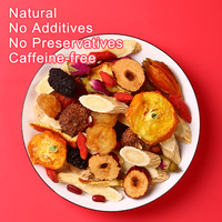 Thé santé mélangé aux dattes rouges, aux gojis et aux longanes, 5g x 30 sachets de thé, bien-être féminin, stimulation de la vitalité, éclat naturel, détoxification de l'utérus, nourrissant pour le sang