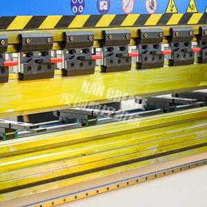 آلة ثني المعادن هانكرييت WC67K 80t2500 100t3200 بقوة 100 طن وعرض 3200 مم مع مكبس هيدروليكي - Product Image 6