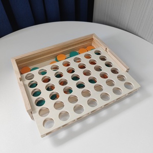 Xc Fun 3D Connect Four Game Thinking Toy Wood >14Y เกมกระดานแบบโต้ตอบระหว่างพ่อแม่และลูก รุ่น 7787877 - Product Image 3