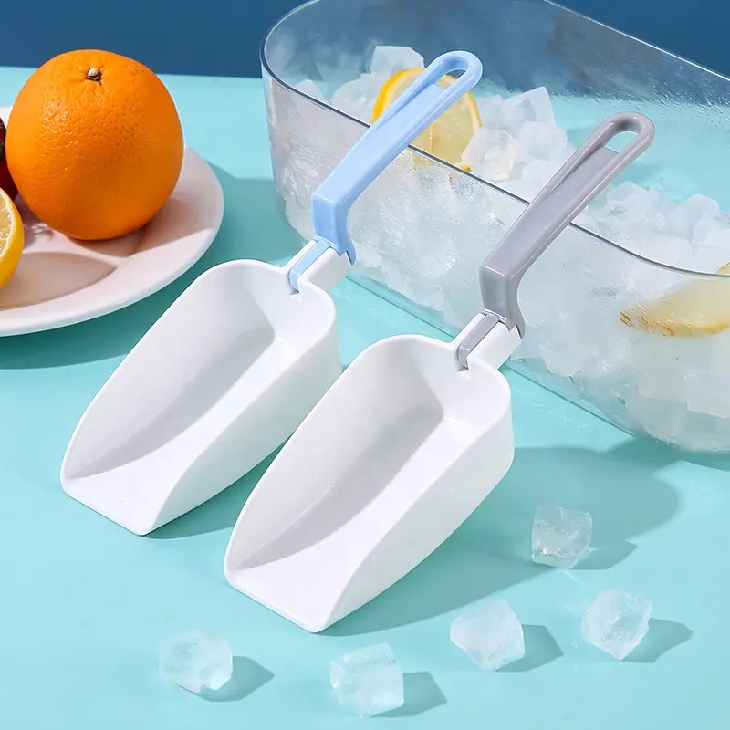 מקרר פלסטיק מתקפל קוביית קרח לקטוע לקמח דלי קרח עם בר מועדון כלים קמח לחתולים