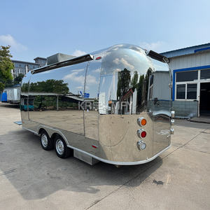 2025 Small Mobile Homes Trailers Truck <b>Trolley</b> Street Kiosk <b>BBQ</b> Ice Cream Hot Dog Food Cart - Product Image 3