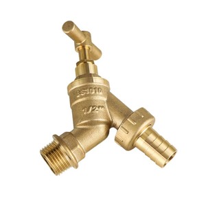 ก๊อกน้ำทองเหลืองสำหรับสวน Kangweishen รุ่น KWS629 แบบเกลียว 16 บาร์ สำหรับรดน้ำกลางแจ้ง เชื่อมต่อสำหรับล้างรถ มาตรฐาน BS ทนทาน - Product Image 4