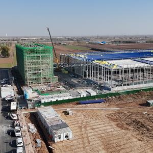 Bâtiment d'atelier industriel en acier de 3200 pieds carrés pour le travail du bois et la <span class=keywords><strong>menuiserie</strong></span> - Product Image 3