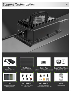 Cargador de Batería Integrado Automotriz de 1200W, Impermeable IP67, OTP, 48V 24V/36V/12V/48V/60V/72V - Product Image 3