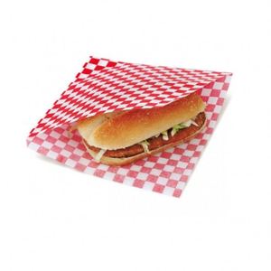 Sac en papier pour hamburger à emporter, sac à hamburger, sac pochette pour hamburger - Product Image 4