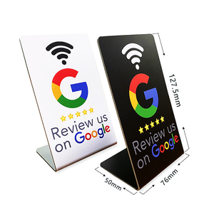 Tarjetas de Marketing NFC Personalizadas de 13.56MHz para Redes Sociales, NTAG213/215/216, Sin Contacto, para Reseñas de <span class=keywords><strong>Google</strong></span>, Porta Menús de Restaurante - Product Image 4