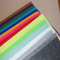 Tissu non-tissé aiguilleté coloré pour nid de chat, matière première pour décoration de maternelle, feutre anti-peluchage, vente directe usine