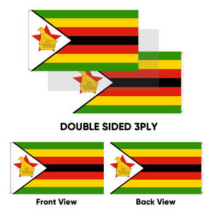 Drapeau national zimbabwéen en gros, 3x5 pieds, drapeau du pays du <span class=keywords><strong>Zimbabwe</strong></span> pour le <span class=keywords><strong>Zimbabwe</strong></span> - Product Image 3