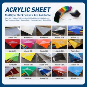 Placa de Acrílico Transparente 3mm 1220 * 2440mm para Sinalização Publicitária |   Fornecimento em Grande Escala de Fábrica da China - Product Image 3