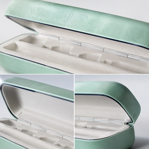 Estuche Reutilizable <span class=keywords><strong>para</strong></span> Pluma de <span class=keywords><strong>Insulina</strong></span> de PU, Caja de Almacenamiento Médico Portátil de Carcasa Rígida con 4 Ranuras <span class=keywords><strong>para</strong></span> Agujas, <span class=keywords><strong>Precio</strong></span> de Fábrica - Product Image 3