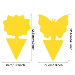 害虫を捕まえて庭の植物を保護するための強力な粘着ボードを備えたカスタマイズされた昆虫トラップ - Product Image 6
