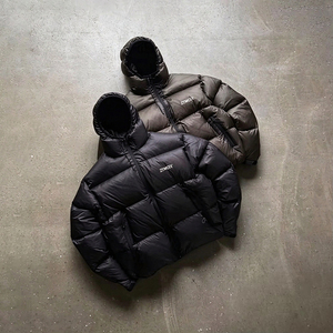 Winter Shiny Designer Puffer <b>Jacket</b> <b>Men</b> High Quality Custom Manufacturer Oversized Windproof Waterproof Zipper Coat Down <b>Jacket</b> - Product Image 1