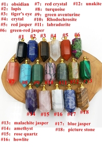 Véritable mini bouteille sculptée Pendentif cendres en <span class=keywords><strong>pierre</strong></span> <span class=keywords><strong>naturelle</strong></span> Turquoise Charmes de crémation Pendentifs de mode - Product Image 4