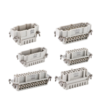 Conector de Alimentación Industrial Modular Macho/Hembra de Todas las Series, Conector Eléctrico de Alta Resistencia