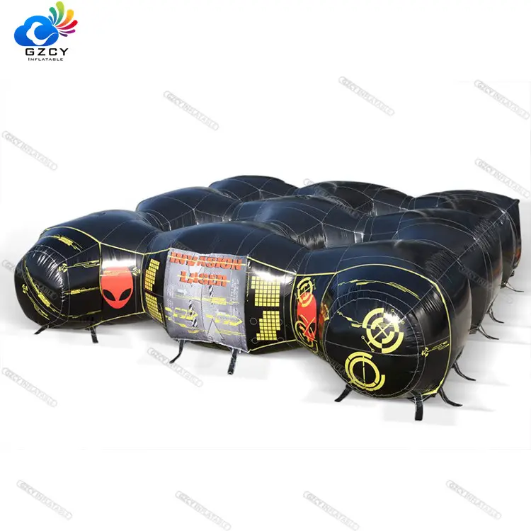 High quality customized inflatable laser game Inflatable laser tag arena maze For Sale