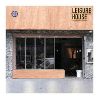 Ventana plegable de vidrio doble, duradera, comercial, ahorro de espacio, cafetería, acordeón de aluminio