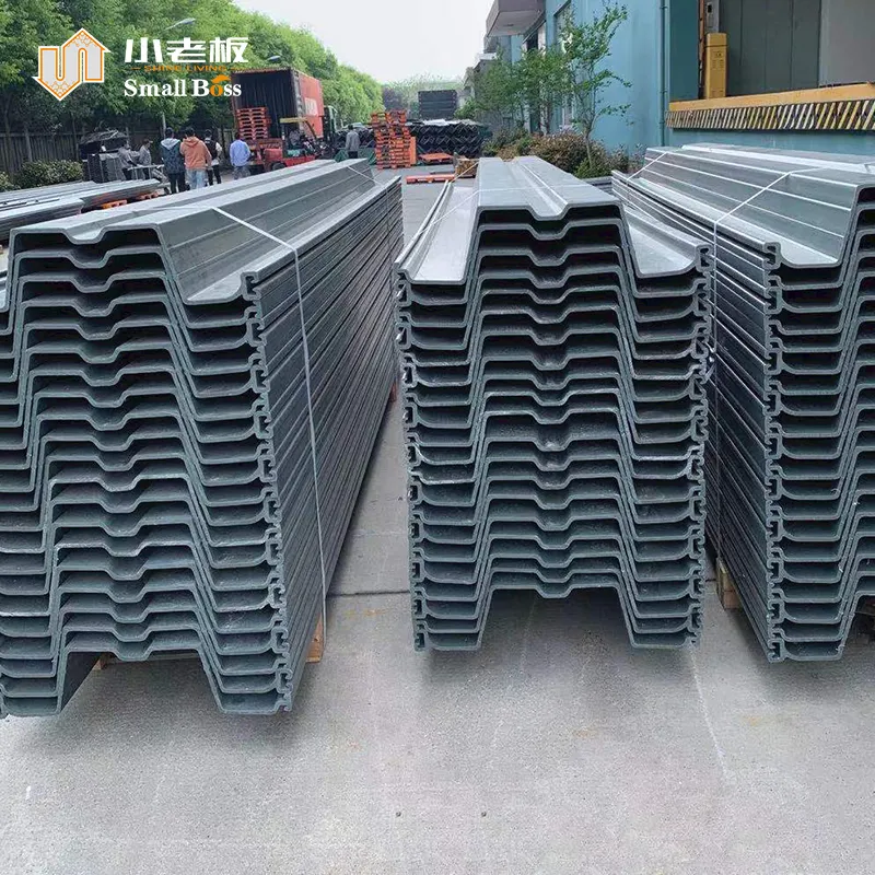 vinyl sheet pile retaining wall PVC Sheet Pile for River Diversion