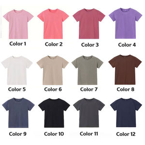 <span class=keywords><strong>T</strong></span>-<span class=keywords><strong>shirt</strong></span> court <span class=keywords><strong>vintage</strong></span> pour <span class=keywords><strong>femme</strong></span>, é<span class=keywords><strong>t</strong></span>é 2026, haute qualité, logo personnalisé, délavé à l'acide, coupe ajustée, 100% coton - Product Image 2