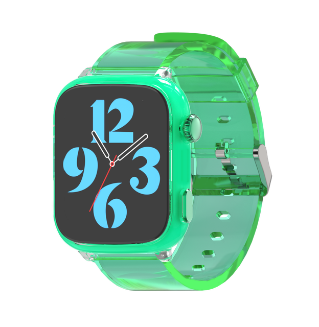 Android 8.1 GPS Positioning Smart Watch 2+16G WIFI Beidou Elderly Kids Transparent SOS Flashing Light Smartwatch