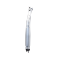 Handpiece gigi kecepatan tinggi, dengan sistem Chuck tombol tekan lampu LED ungu untuk prosedur pemotongan dan penyembuhan presisi