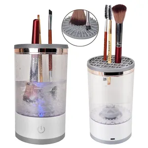 3 In 1 Automatische Usb Make-Up Borstel Reiniger Droger Machine Draagbare Elektrische Make-Up Borstel Reiniger