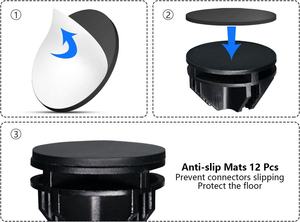 Rimovibile trasparente PP pannello morbido in plastica moderno rettangolo Pet box 12 confezioni per piccoli animali uso esterno - Product Image 6