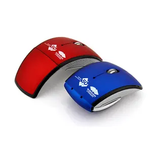 Pharmaceutical promotional gifts for doctors corporate electronic giveaway custom wireless folding mouse mice