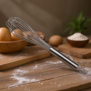 Frusta Super 12 in acciaio inox, utensile da cucina per impastare e cucinare - Product Image 3