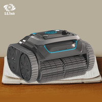 Robot de nettoyage de piscine intelligent Water Crown, navigation intelligente, nettoyage des parois, aspirateur automatique avec garantie d'un an