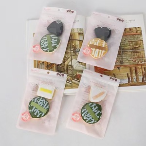 Shangmeier Water Drop Cotton Powder Puff, 2 paquets d'éponges douces pour la peau, pour une utilisation sèche ou humide - Product Image 3