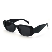 Lunettes de soleil unisexes style Instagram européen et américain, protection UV400, effet vintage, sensation premium, en polycarbonate