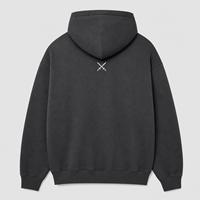 Sweat-shirts d'hiver surdimensionnés pour hommes, unisexes, de haute qualité, avec logo personnalisé imprimé, gaufré, uni, sublimation numérique