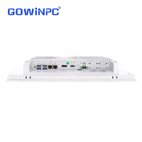 Ordinateur professionnel à écran tactile 15,6 pouces DP+ pour Windows 10 Intel Celeron, design élégant pour salles de contrôle et bureaux de trading