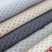 Tissu sandwich laminé en mousse polyester 3D Tissu à mailles en mousse pour meubles et sièges de voiture