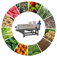 Presse-agrumes hydraulique automatique robuste pour l'extraction de jus de manioc, curcuma, gingembre et fruits