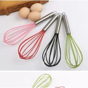 Ensemble de fouets en acier inoxydable, batteur à œufs coloré, mélangeur de cuisine, fouet à crème, outils pour desserts - Product Image 4