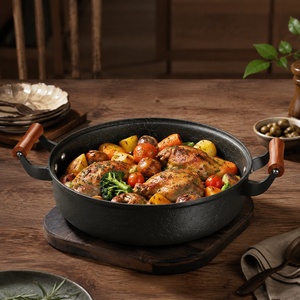 Padella Premium in Ferro Puro a Doppio Manico con Texture a Tartaruga, Adatta per Piani Cottura a Induzione, Gas, Elettrici e in Ceramica - Product Image 4