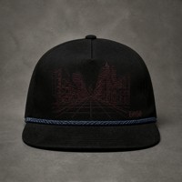 Casquette de baseball personnalisée avec broderie Old English, 5 panneaux, visière incurvée, style Dad Hat, streetwear urbain West Coast, vente en gros, faible MOQ