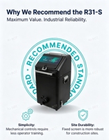 Robot de nettoyage de conduits d'air RJ-Bot R31-S, très demandé, économique, pour la maintenance des systèmes CVC