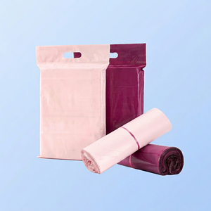 Bolsas de Envío Impresas con Asa de Transporte, Venta al Por Mayor de Fábrica, Alta Calidad, Varios Tamaños y Colores, Stock Disponible, MOQ Bajo, Impresión Personalizada - Product Image 1