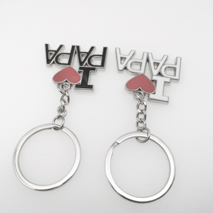 Regalos para el Día del Padre y del Día de la Madre, Llaveros con la Frase 'I Love Papa/DADA' 'I LOVE MAMA/MOM' - Product Image 4
