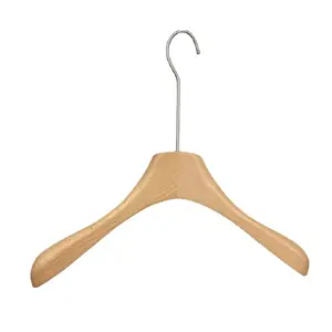 We offer premium quality wooden hangers, sturdy and durable showcasing the style and quality of your product