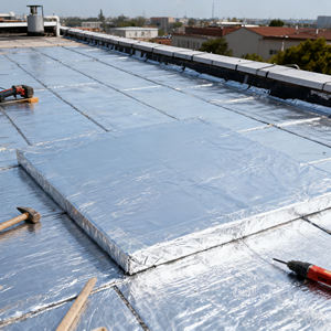 Panel de <span class=keywords><strong>Aislamiento</strong></span> al Vacío para Techos Verdes, Ecológico, para Exteriores, de Alta Resistencia a la Compresión, VIP Invertido, Extensivo, Verde - Product Image 1